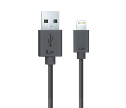 iLuv ICB263BLK Charge/Sync Apple Lightning Connector Cable
